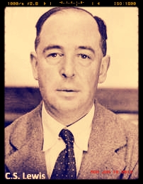 An Odd CS Lewis photo CS Lewis - mystery photo (modified from internet image).