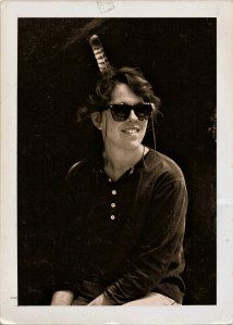 An earlier me during an archaeological survey.