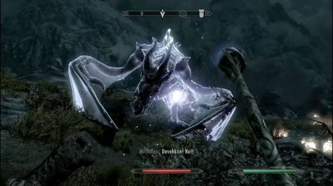 Skyrim dragon, Mirmulnir's dying words