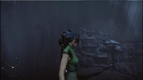 View from Heidrun's Monument, The Descent