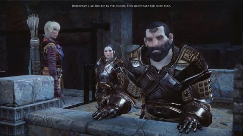 Renn at the Ancient Lift, The Descent, Dragon Age