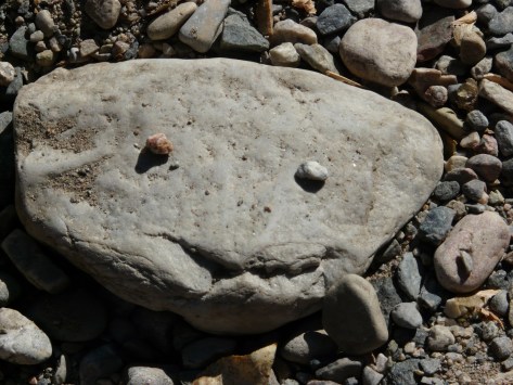 Zak's smiling rock