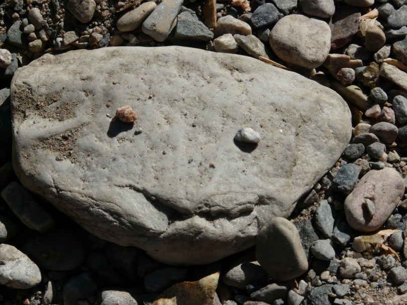 Zak's smiling rock